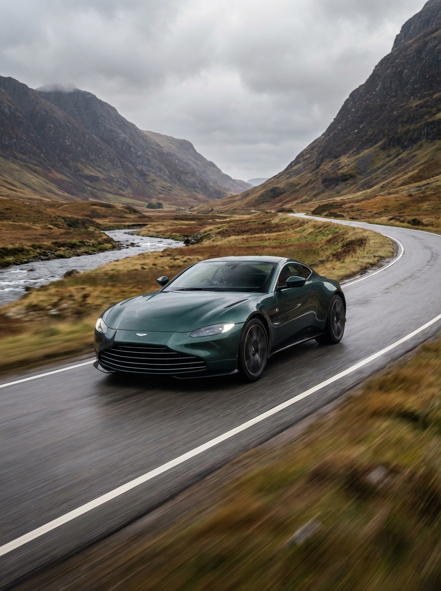 Picture of a Aston Martin V8 VANTAGE COUPE