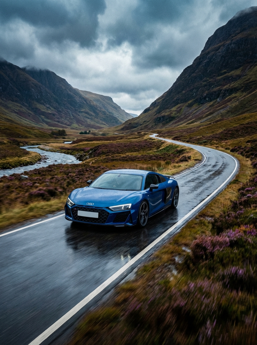 Picture of a Audi R8 COUPE