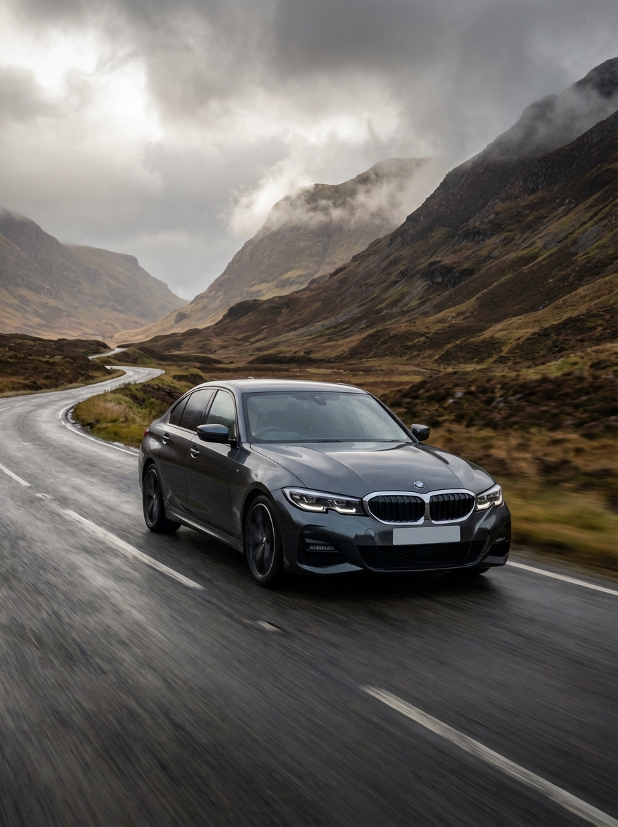 Picture of a BMW 320 msport