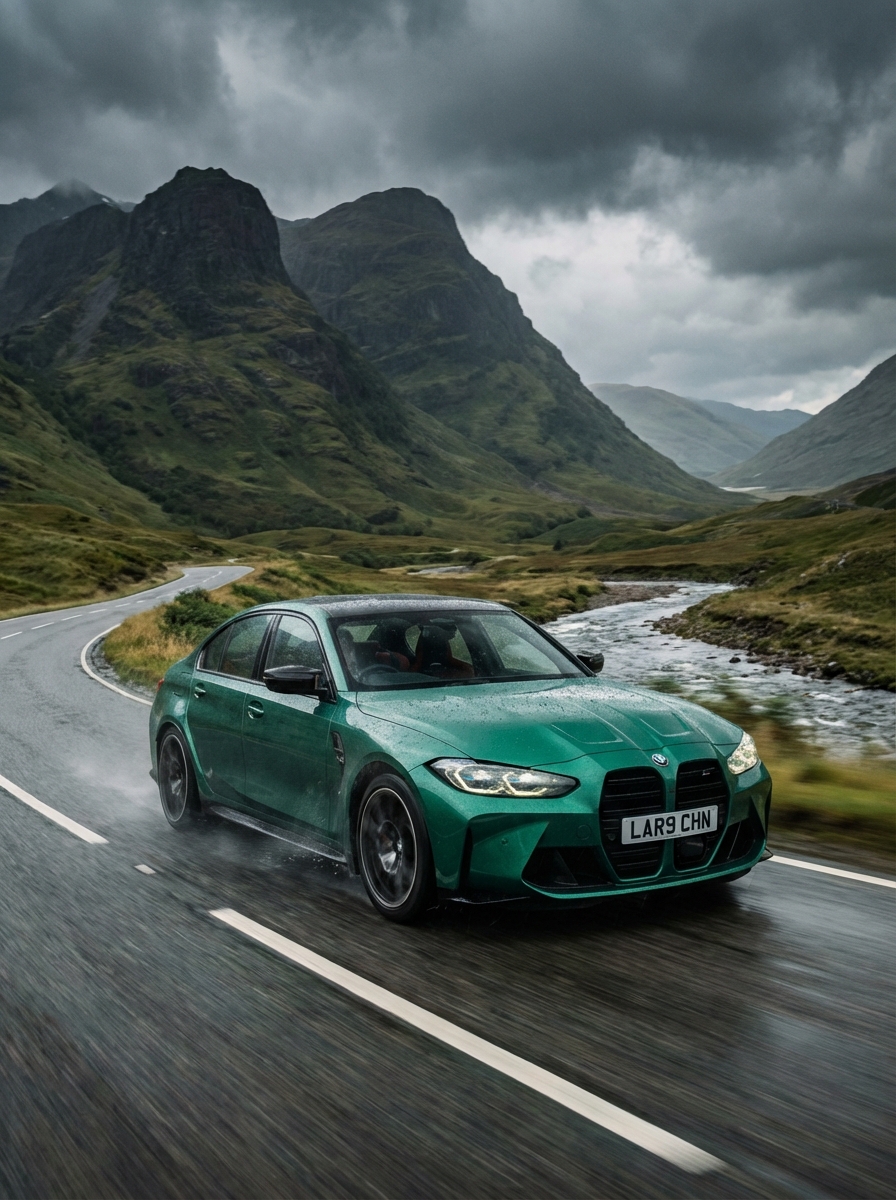 Picture of a BMW M3 Competition