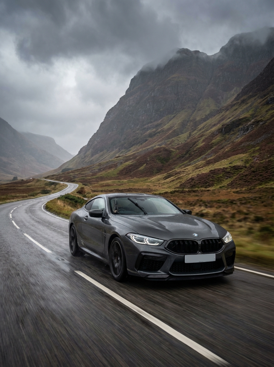 Picture of a BMW M8