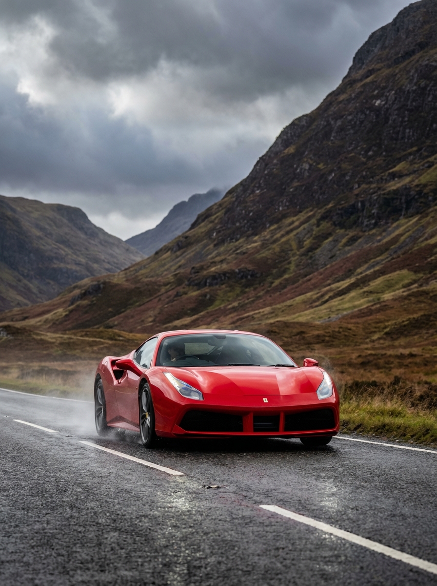 Picture of a Ferrari 488 GTB COUPE
