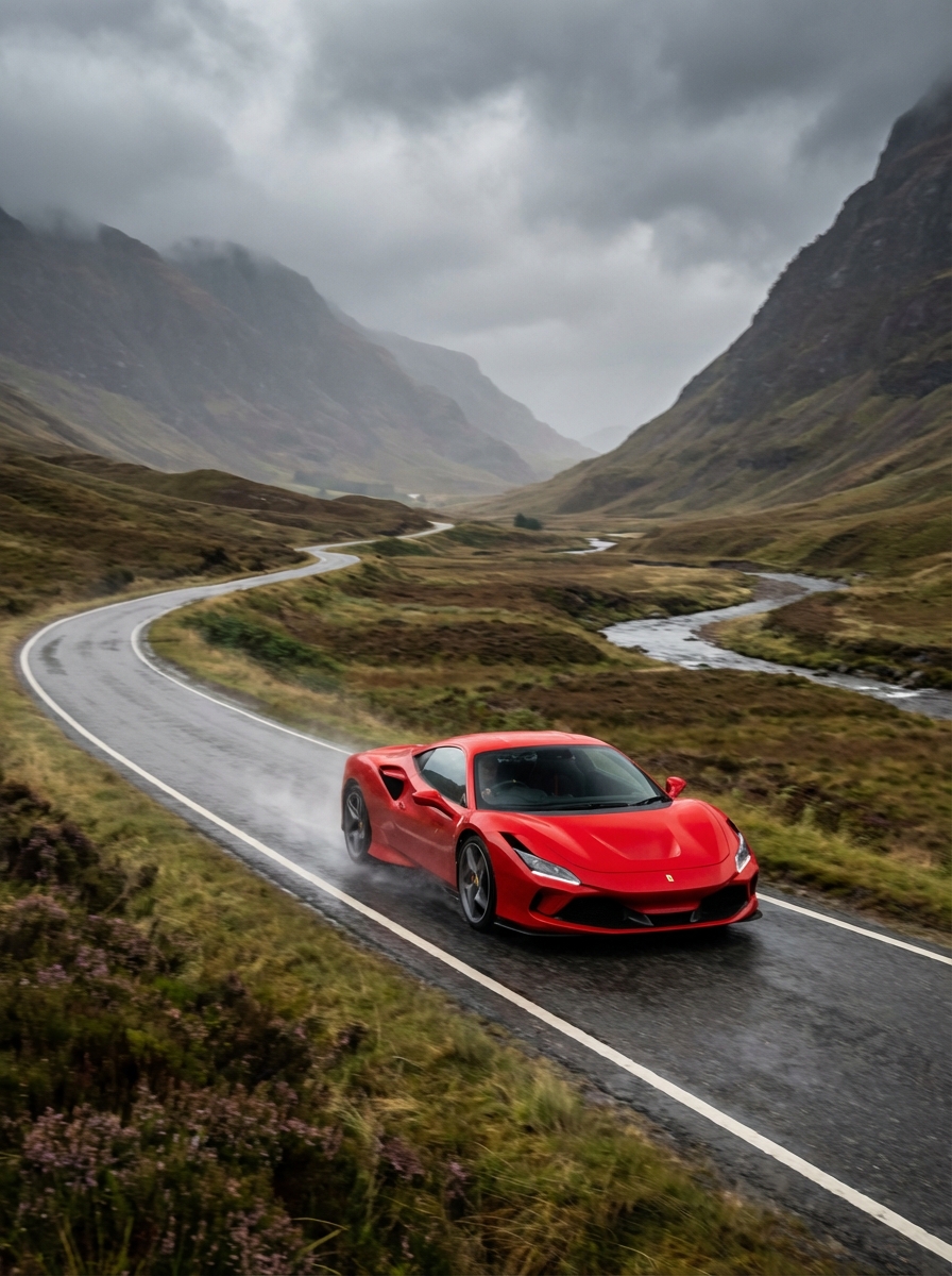 Picture of a Ferrari 488