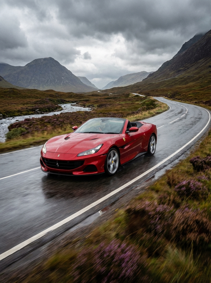 Picture of a Ferrari Portofino