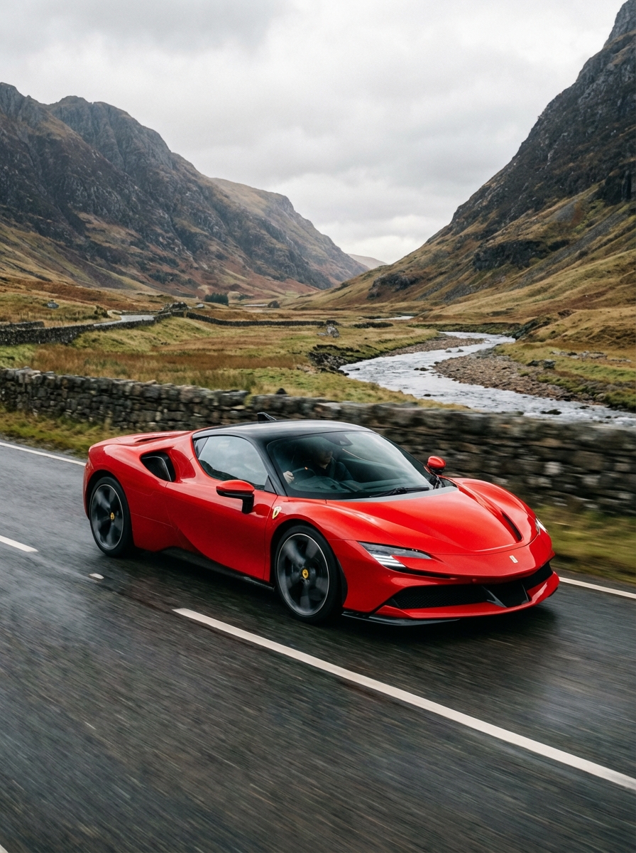 Picture of a Ferrari SF90 Stradale