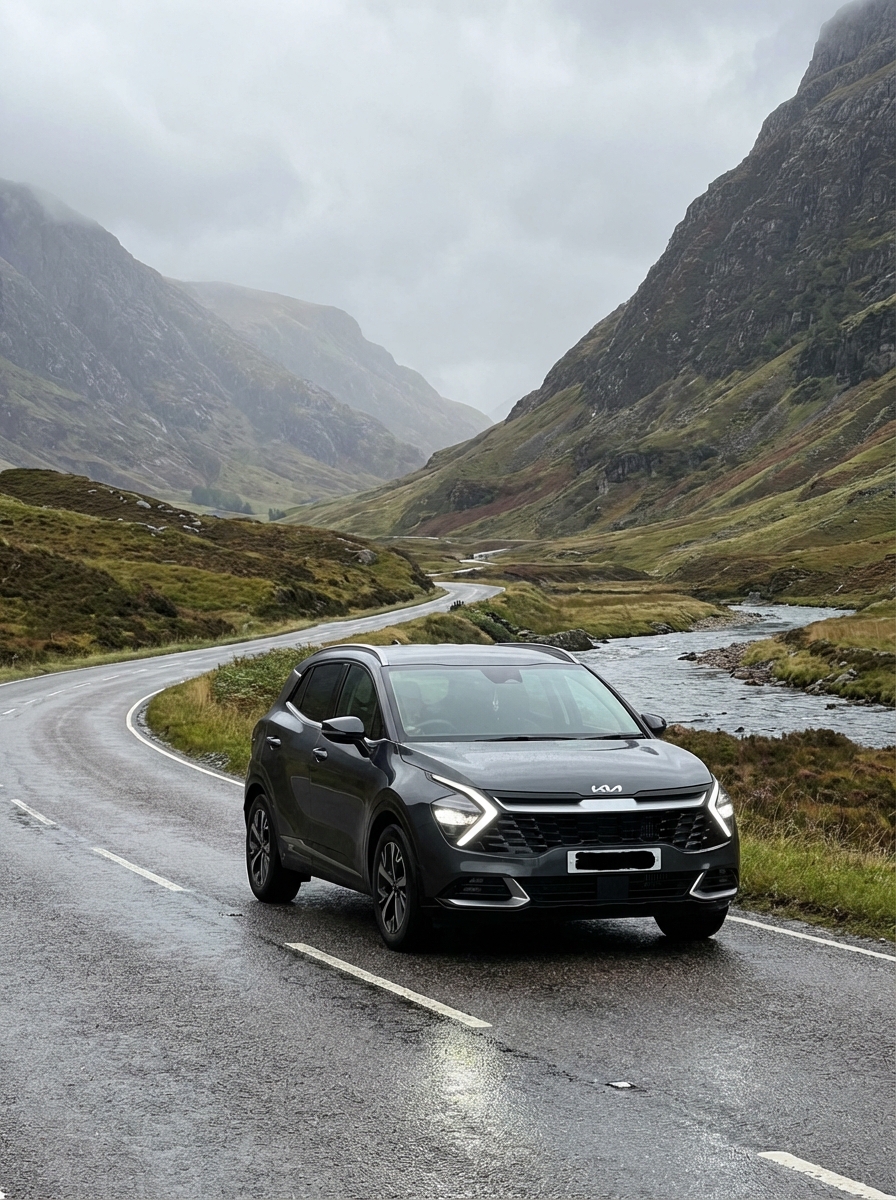 Picture of a Kia Sportage