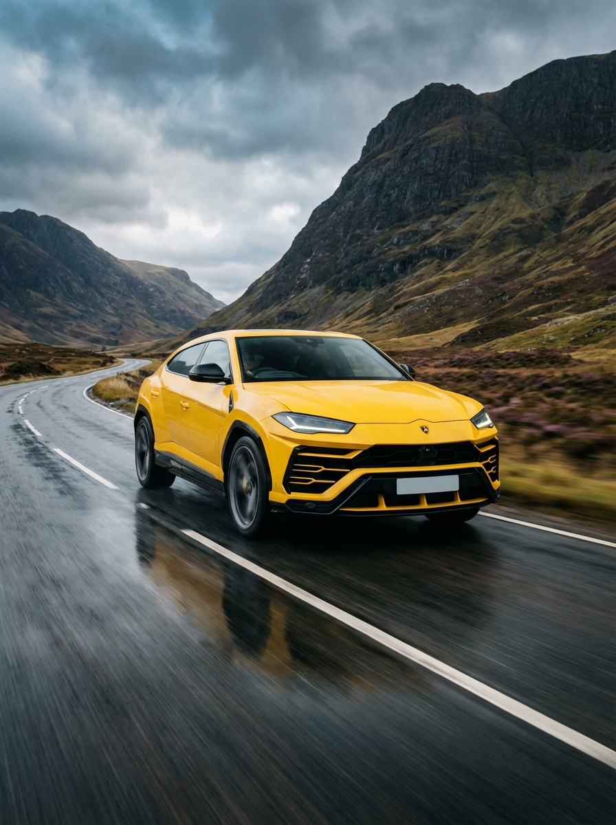 Picture of a Lamborghini Urus