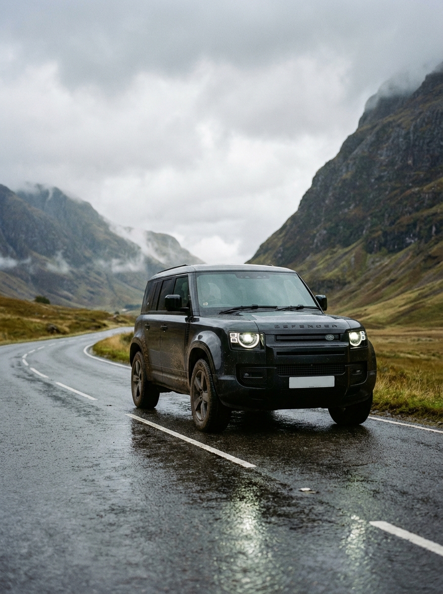Picture of a Land Rover Defender 110 S
