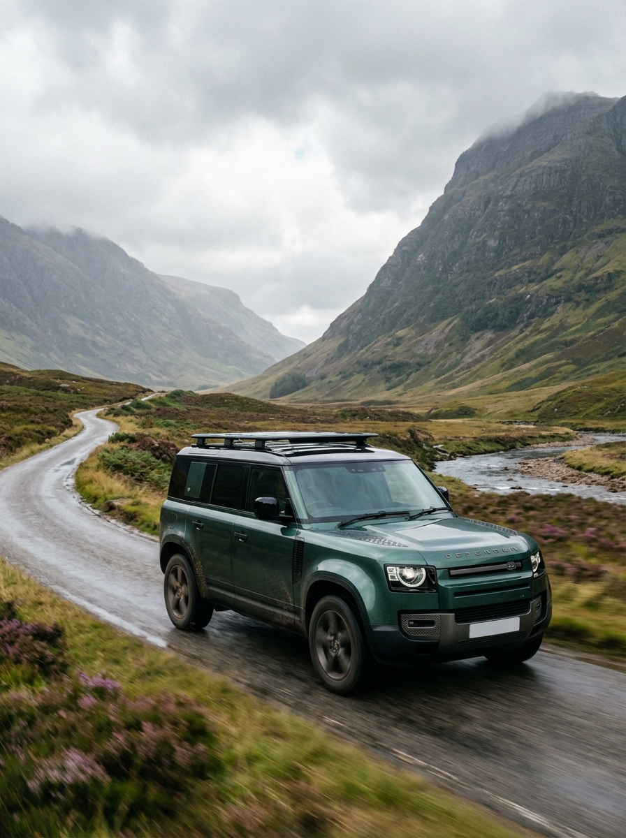 Picture of a Land Rover Defender 110