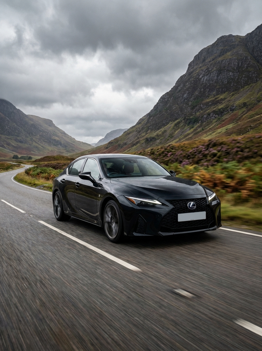 Picture of a Lexus is 300h f sport