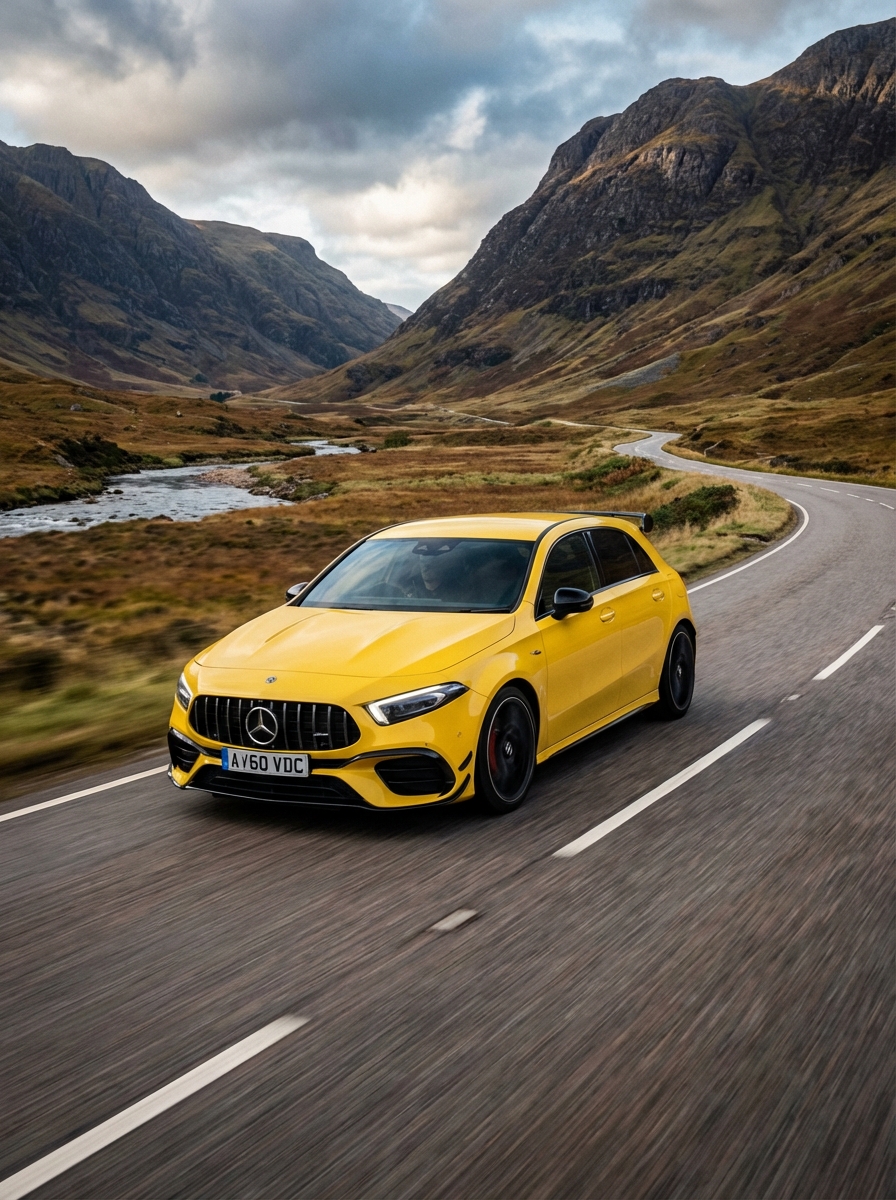 Picture of a Mercedes-Benz A45S+