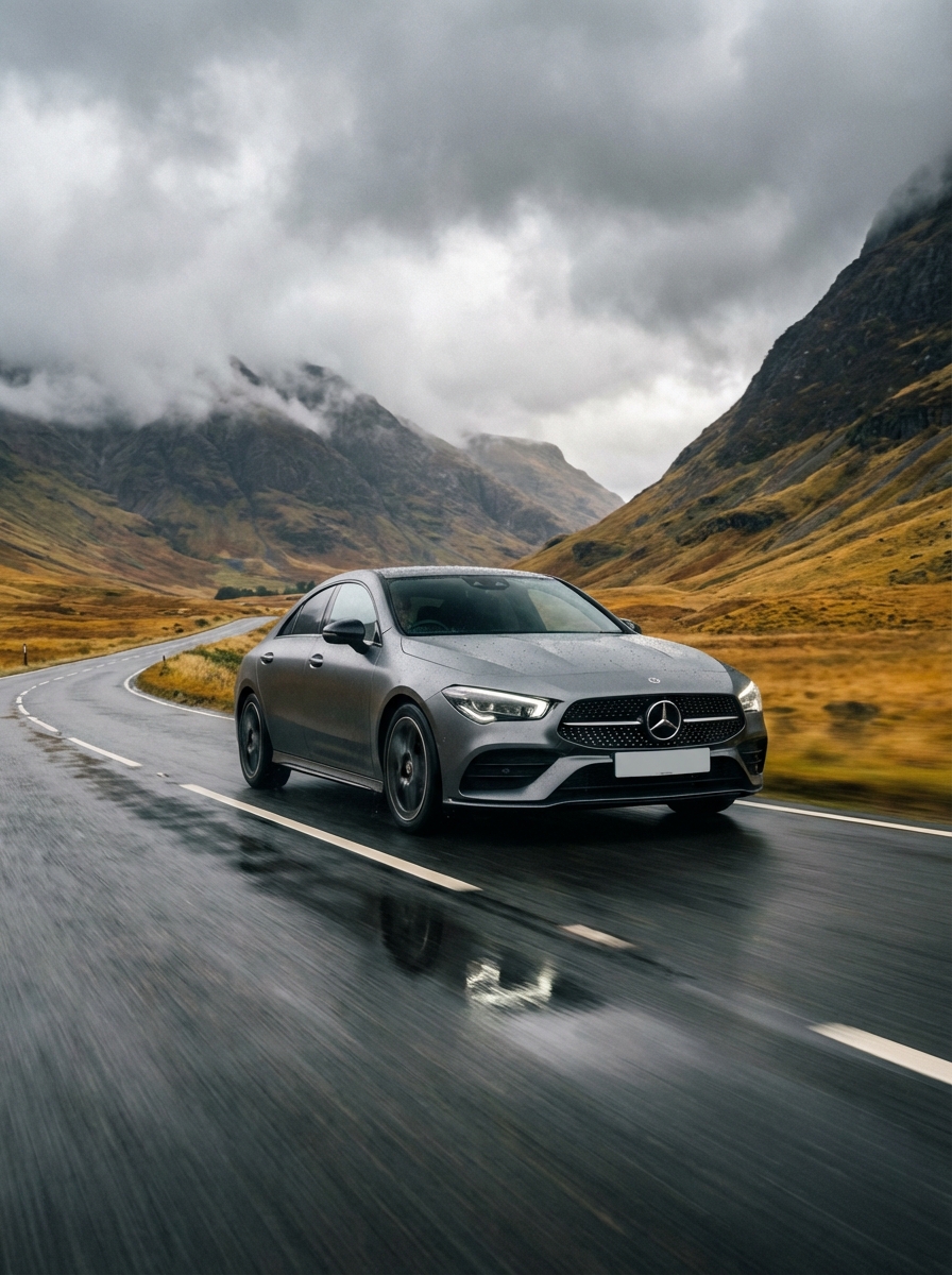 Picture of a Mercedes-Benz CLA Class