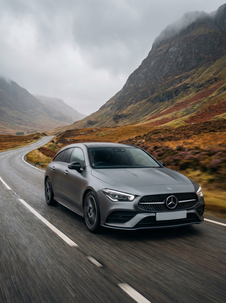 Picture of a Mercedes-Benz CLA