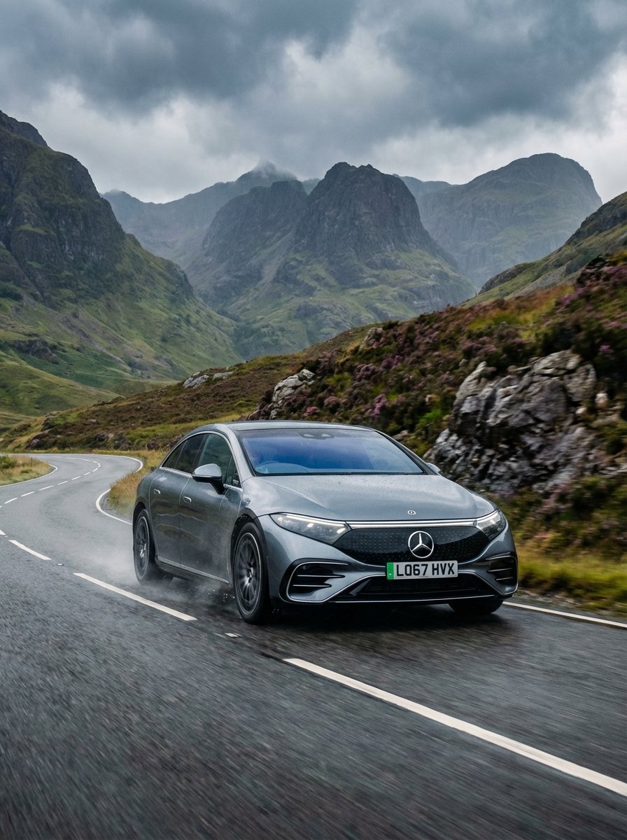 Picture of a Mercedes-Benz EQS