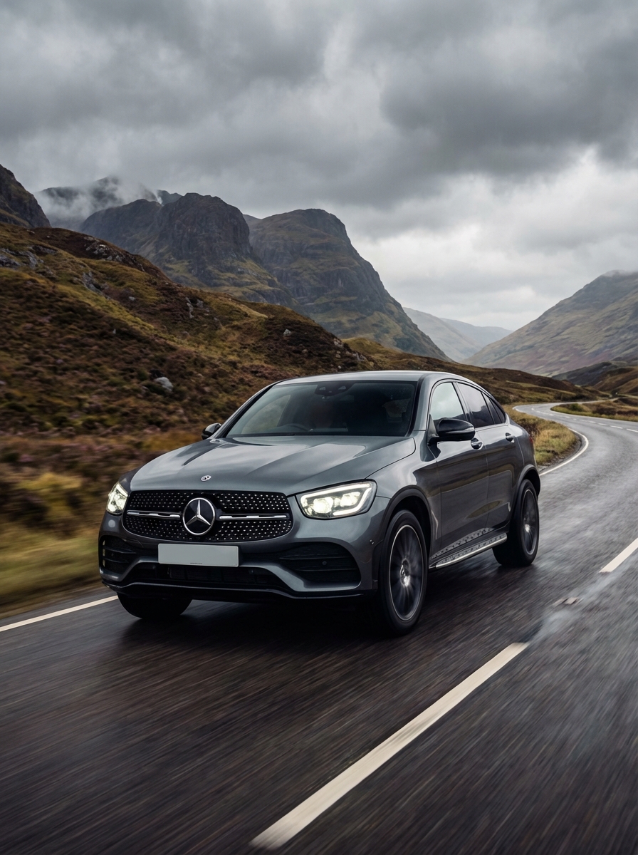 Picture of a Mercedes-Benz GLC Coupé