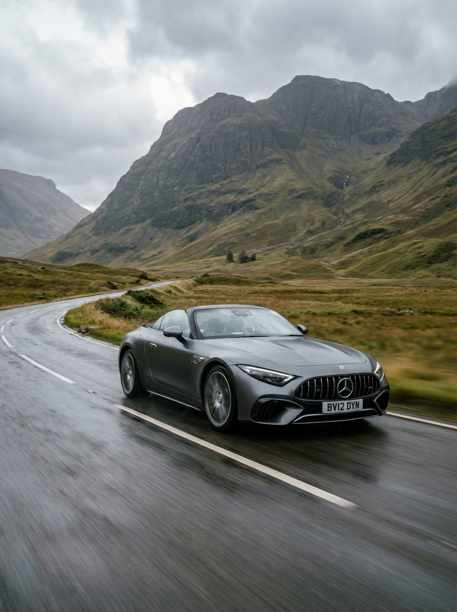 Picture of a Mercedes-Benz SL
