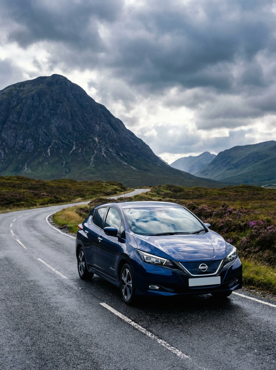 Picture of a Nissan Leaf