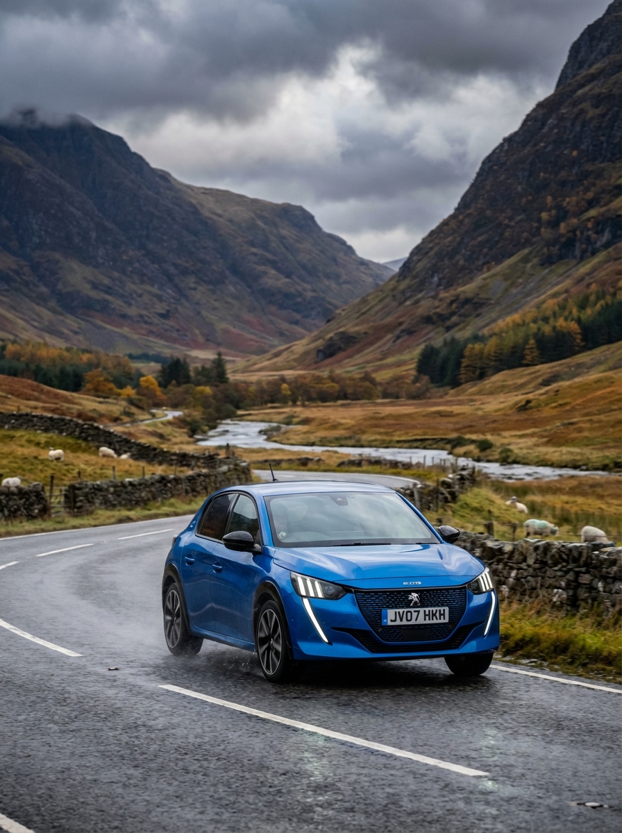 Picture of a Peugeot E-208