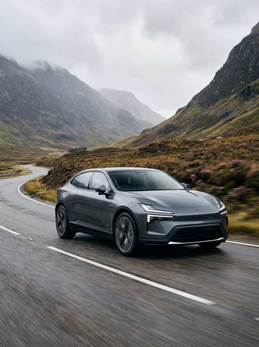 Picture of a Polestar 4