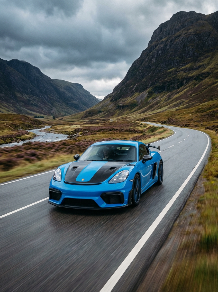 Picture of a Porsche 718 Cayman GT4 RS