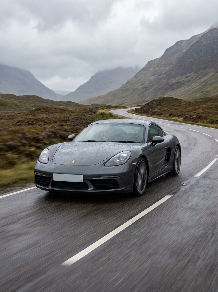 Picture of a Porsche 718 Cayman