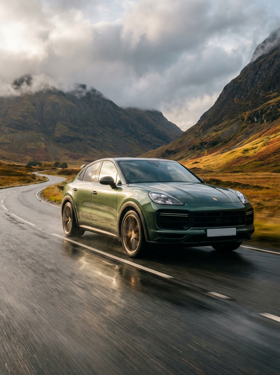 Picture of a Porsche Cayenne Coupé