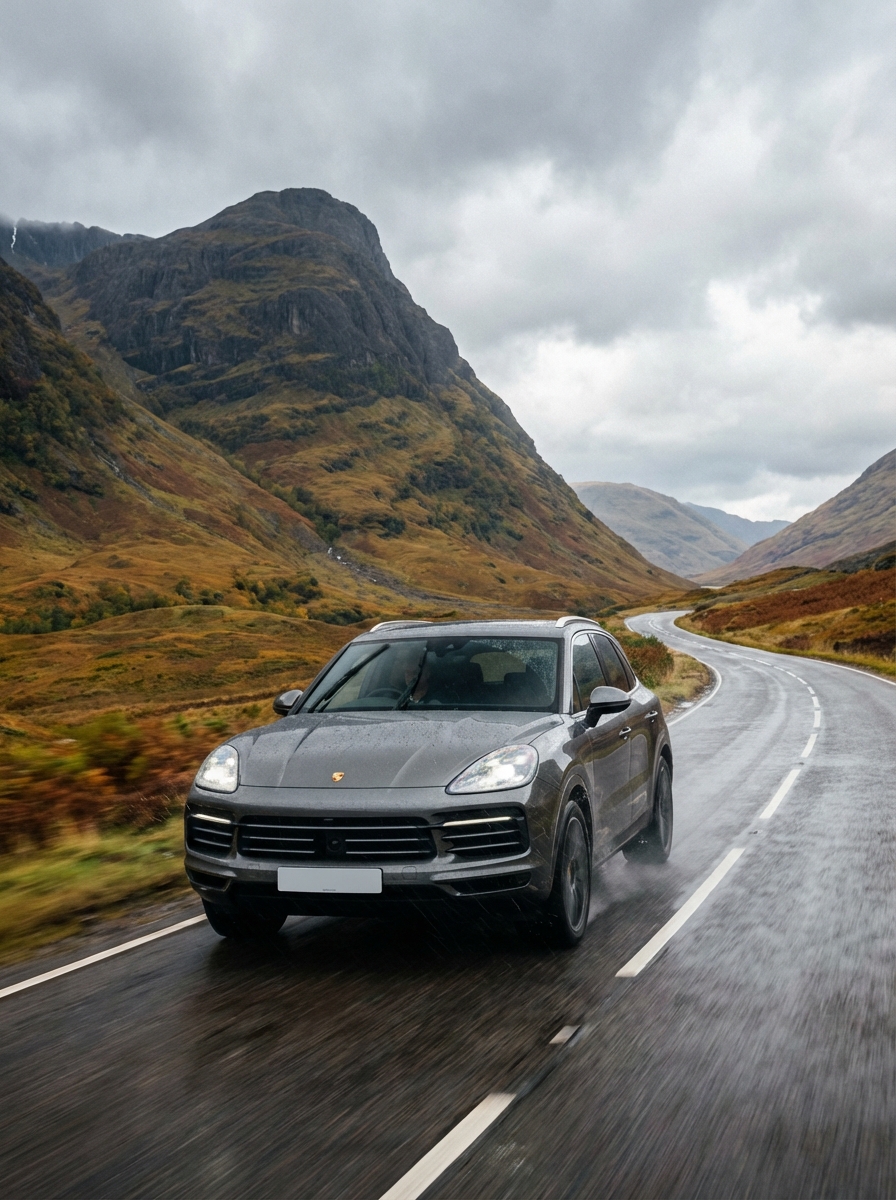 Picture of a Porsche Cayenne