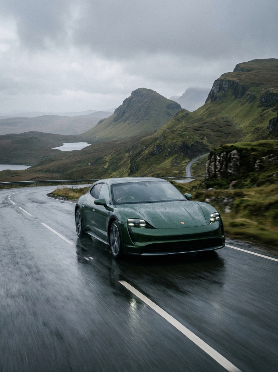 Picture of a Porsche Taycan 4S Sport Turismo