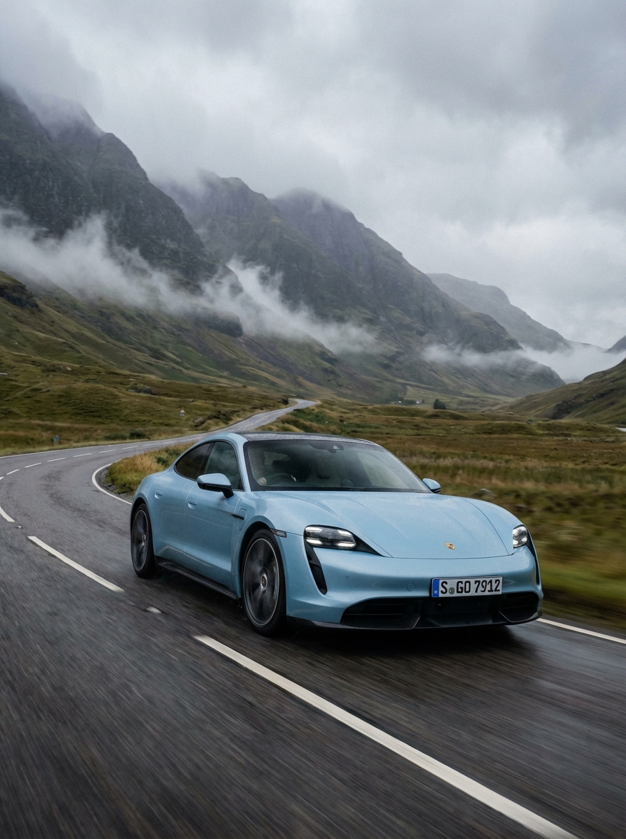 Picture of a Porsche Taycan