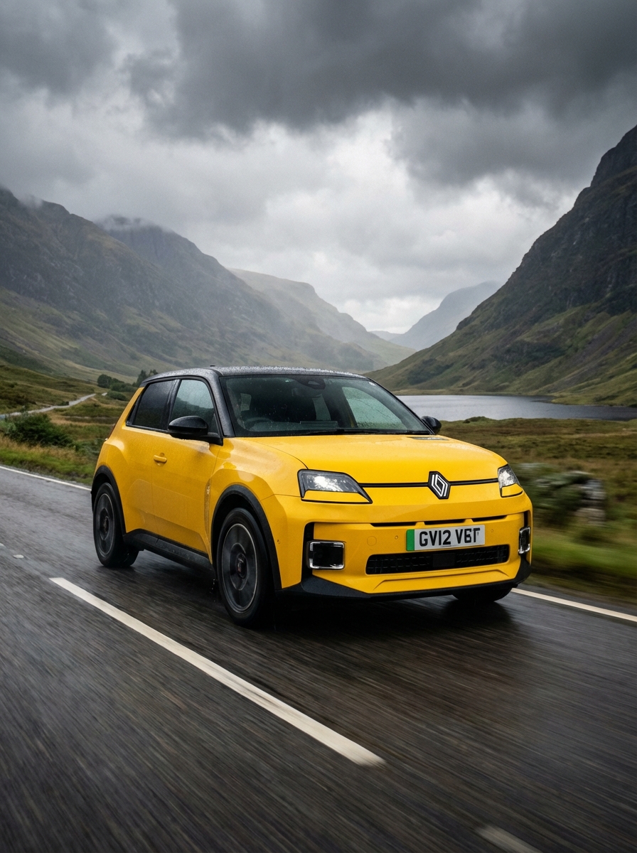 Picture of a Renault 5 E-Tech electric