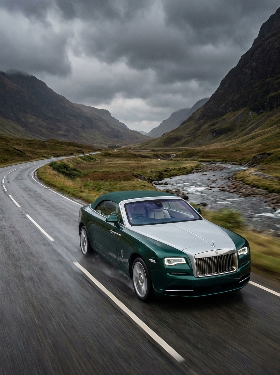 Picture of a Rolls-Royce Dawn