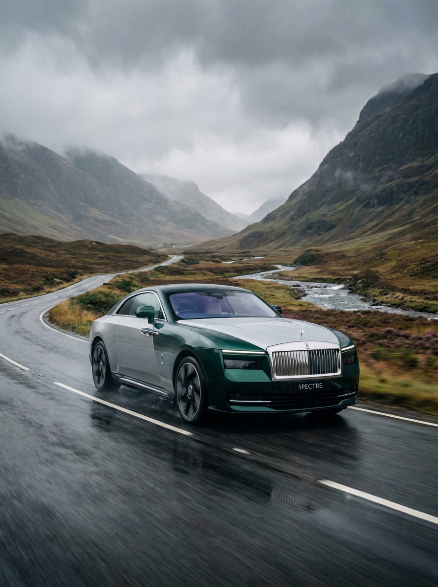 Picture of a Rolls-Royce Spectre
