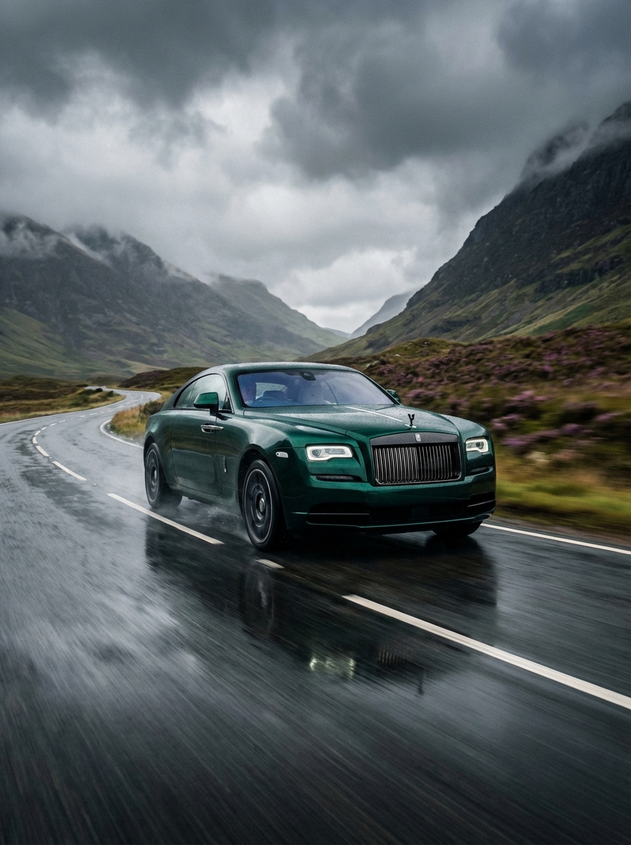 Picture of a Rolls-Royce Wraith