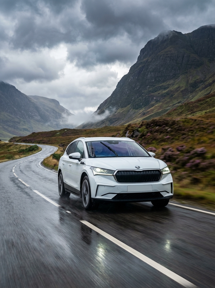 Picture of a Skoda Enyaq