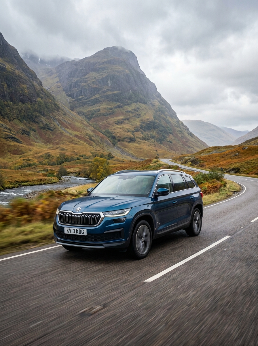 Picture of a Skoda Kodiac