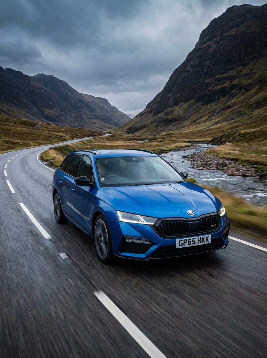 Picture of a Skoda octavia
