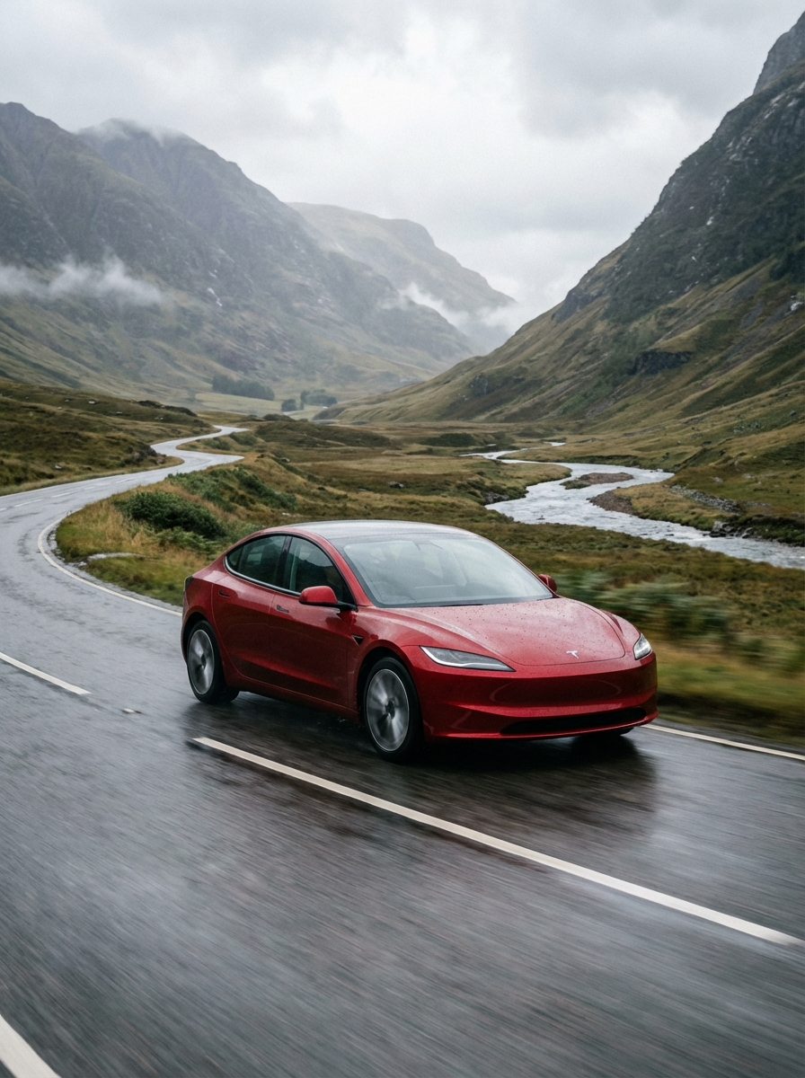 Picture of a Tesla 3 Long Range