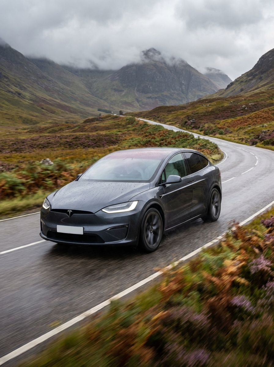 Picture of a Tesla Model X