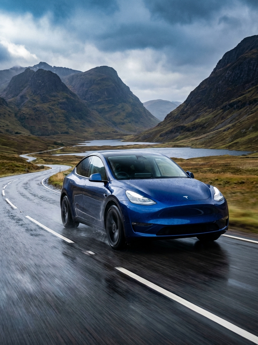 Picture of a Tesla Model Y