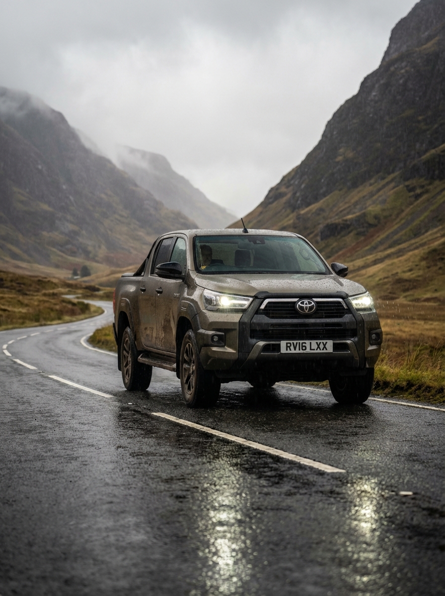 Picture of a Toyota hilux